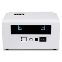 Imprimante d'étiquettes adhésives POSSCAN USB Bluetooth 4x6, machine d'impression thermique d'étiquettes d'expédition, imprimante d'étiquettes de codes-barres