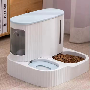 Large Capacity Automatic Ceramic Pet Bowl Eco-Friendly Plastic <strong>Cat</strong> Feeder and Water Dispenser for <strong>Cats</strong> and Dogs Pet Supplies - Product Image 6