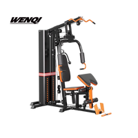 Máquina de gimnasio comercial ergonómica de estación única con carga de discos para entrenamiento de fuerza, con unidad de curl de bíceps y extensión de piernas