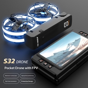 โดรนแบบพับได้พร้อมหน้าจอแสดงผล มอเตอร์ไร้แปรงถ่าน ระบบ Optical Flow พร้อมไฟสี สำหรับกิจกรรมกลางแจ้ง - Product Image 4