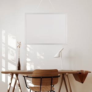 Dual-mục đích bề mặt 11x14 "từ khô xóa & Bulletin Board - Wall/Door Mount nhỏ gọn bảng với Memo Rope - Product Image 4