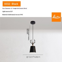 Lampe de chevet en fer, style nordique simple et moderne, suspension créative en fil de pêche, design Macaron, pour chambre, bureau, restaurant, bar, comptoir