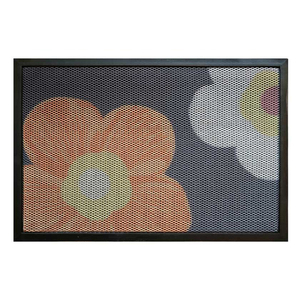 Tapis de porte épais creux à grille personnalisée pour les jours de pluie et de neige ou les chantiers de construction - Product Image 3