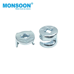 Furniture Hardware Fittings Fastener Connector Steel Cabinets <b>Door</b> 15mm Panel Board Connector Cam <b>Lock</b> - Product Image 3