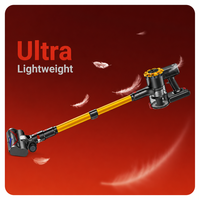 Aspirateur balai sans fil léger pour voiture, avec LED, brosse anti-emmêlement, filtration HEPA multi-étapes, certification CB/FCC