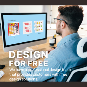 <span class=keywords><strong>Carte</strong></span> de loterie à languette personnalisée, <span class=keywords><strong>prix</strong></span> usine, impression numérique, en carton, à décoller et gagner, impression instantanée - Product Image 6