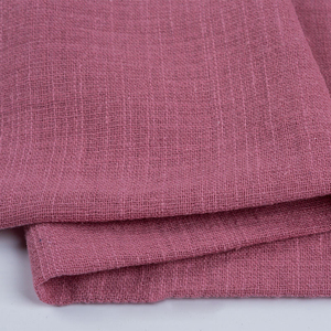 En stock – Tissu en mousseline de lin 100 % coton léger et uni 15S pour vêtements d'enfants - Product Image 4