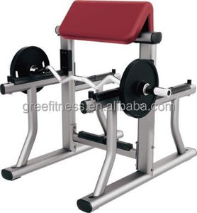 Attrezzature da palestra commerciali con macchine caricate a piastre fornite in fabbrica-banco per esercizi per il <span class=keywords><strong>Fitness</strong></span> delle braccia - Product Image 1