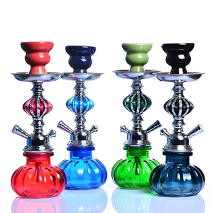 Chicha <span class=keywords><strong>Wookah</strong></span> en verre de petite taille, ensemble complet haut de gamme Mig Shesha Shisha - Product Image 1