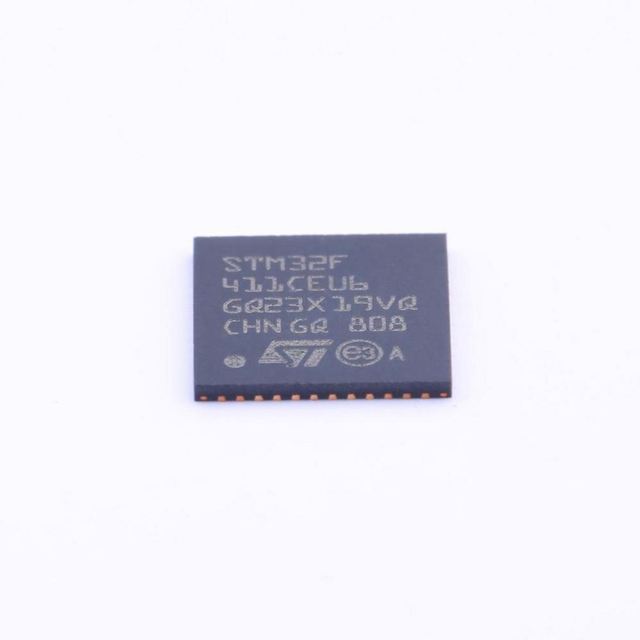 MCU 32-Bit STM32F ARM Cortex M4 RISC 512KB Flash 3.3V 48-Pin UFQFPN EP Tray - Trays STM32F411CEU6 Integrated Circuit