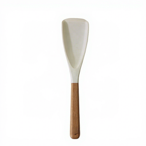 Multi-function Japanese Style Silicone <strong>Spatula</strong> with Beechwood Silicone Handles Anti-Slip High Temperature Resistant Kitchen Tool - Product Image 1