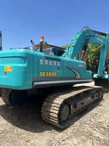 Excavatrice sur chenilles Shengang SK350D d'occasion, 35 tonnes, excavatrice hydraulique japonaise d'origine, équipement lourd pour mines, livraison immédiate. - Product Image 6