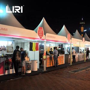 Tente de jardin de qualité supérieure 6x6m à toit haut <span class=keywords><strong>pour</strong></span> événements polyvalents - Product Image 4