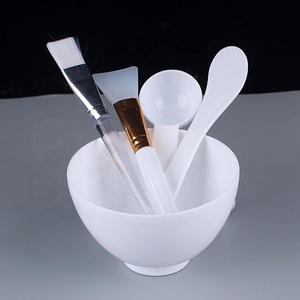 Herramientas de Spa, Tazón Flexible para Mezclar Mascarillas, Herramientas de Belleza, Tazón para Mezclar Mascarillas Faciales para Salón de Belleza, 5 en 1, Tazón de Plástico para Mascarillas Faciales DIY - Product Image 4
