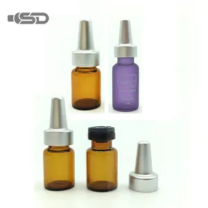 Manufacture 2ml 3ml Amber Cosmetic Korea Bottle Luxury 1ml Glass Vial Bottle For Cosmetic