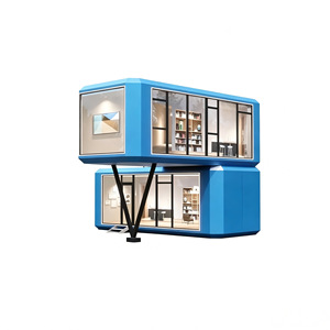 Casa Contenedor Moderna Rectangular para Oficina, Espesor Estándar, Espacio de Trabajo Exterior - Product Image 2