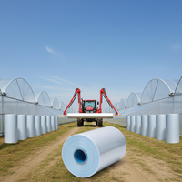 5-laags co-extrusie UV-bestendige LDPE kasfolie 80mic-250mic met op maat gemaakte snijservice, merk HXQ, oorsprong Fujian