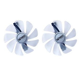 FD10015M12D CF1015H12D RX 590 580 480 470 <span class=keywords><strong>570</strong></span> GPU Refroidisseur Ventilateur Pour Saphir RX470 RX590 RX580 RX480 RX570 <span class=keywords><strong>NITRO</strong></span> SpecialEdition Ventilateur - Product Image 4
