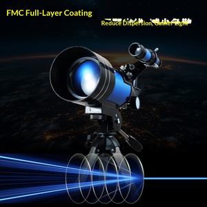 Nuevo Telescopio Astronómico Ortográfico Profesional F30070 Azul Personalizable, Regalo para Niños, Observación de Estrellas - Product Image 3