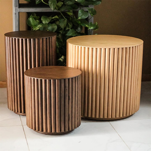 Piastra di piegatura flessibile da 12MM in legno massello decorazione <span class=keywords><strong>Mdf</strong></span> Design pannelli d'onda - Product Image 3