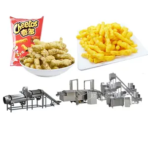 Manufacturer Supplier Automatic processing machine for falvored coated kurkure snack