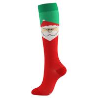 Nouveautés : Chaussettes de compression en nylon naturel pour adultes, extensibles, style Art Déco, thème Halloween