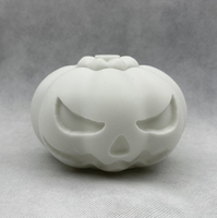 Poupée résistante sans plâtre embryon blanc Halloween bricolage peint citrouille poupée en vinyle Graffiti pour enfants