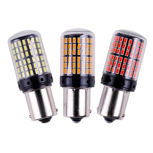 Moky 12-36v פרופיל נמוך אופנוע הוביל בלם נורה ba20d h4 זנב הוביל נורה בלם - Product Image 6
