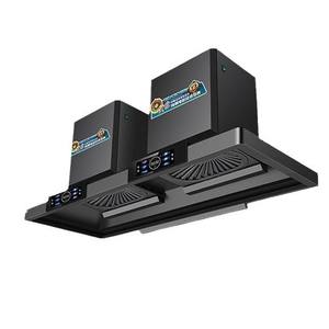 เครื่องดูดควันโกลเด้น ดราก้อน รุ่นเชิงพาณิชย์ ขนาด 1.5-2 เมตร ดูดควันด้านบน กำลังสูง 200 วัตต์ขึ้นไป แผงกระจกนิรภัยไฟฟ้า - Product Image 2