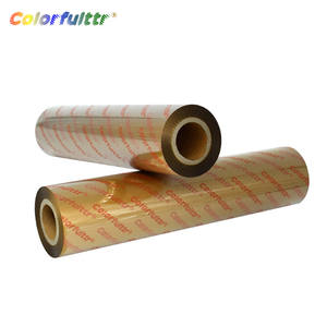 Rollo Jumbo de Cinta de transferencia térmica de calor de oro nuevo a precio de fábrica - Product Image 5