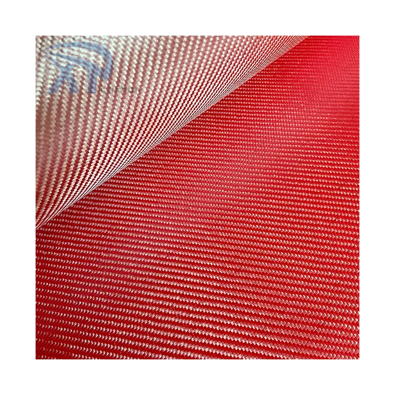Pano de tecido de fibra de vidro rosa vermelho preço de fábrica barato