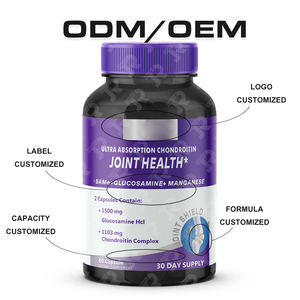 OEM Glukozamin Kondroitin MSM Kapsülleri Boswellia C Vitamini Eklem Kapsülleri için Takviye - Product Image 4