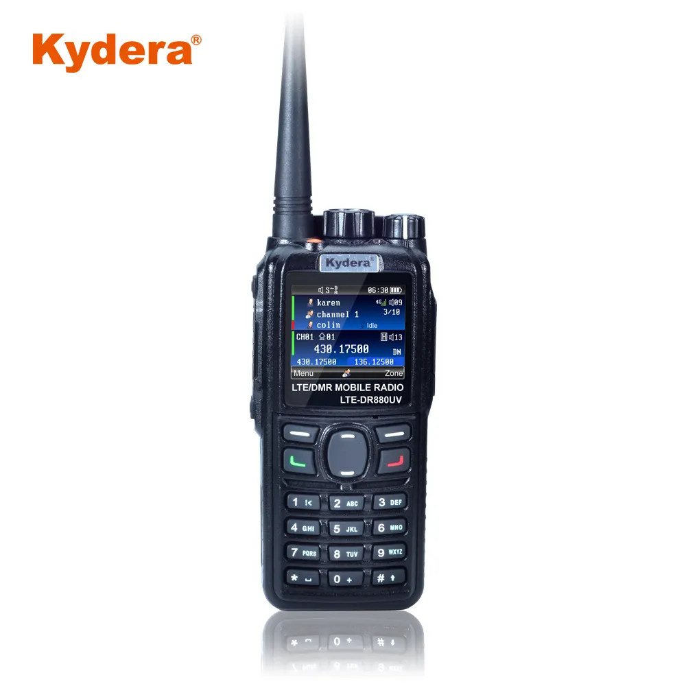 راديو يعمل في اتجاهين, راديو محمول UHF VHF LTE في اتجاهين واحد مع نظام إرسال GPS وظائف ميزة اتصال الهاتف