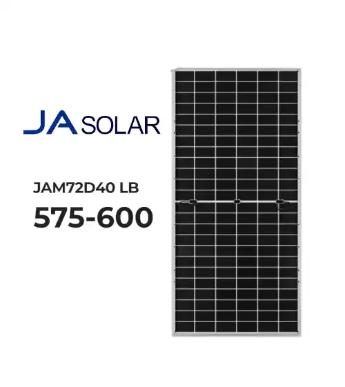 Baru tipe JA Panel surya harga 585W n-tipe Bifacial kaca ganda 575W 580W 585W 590W 595W 600W Panel surya PV