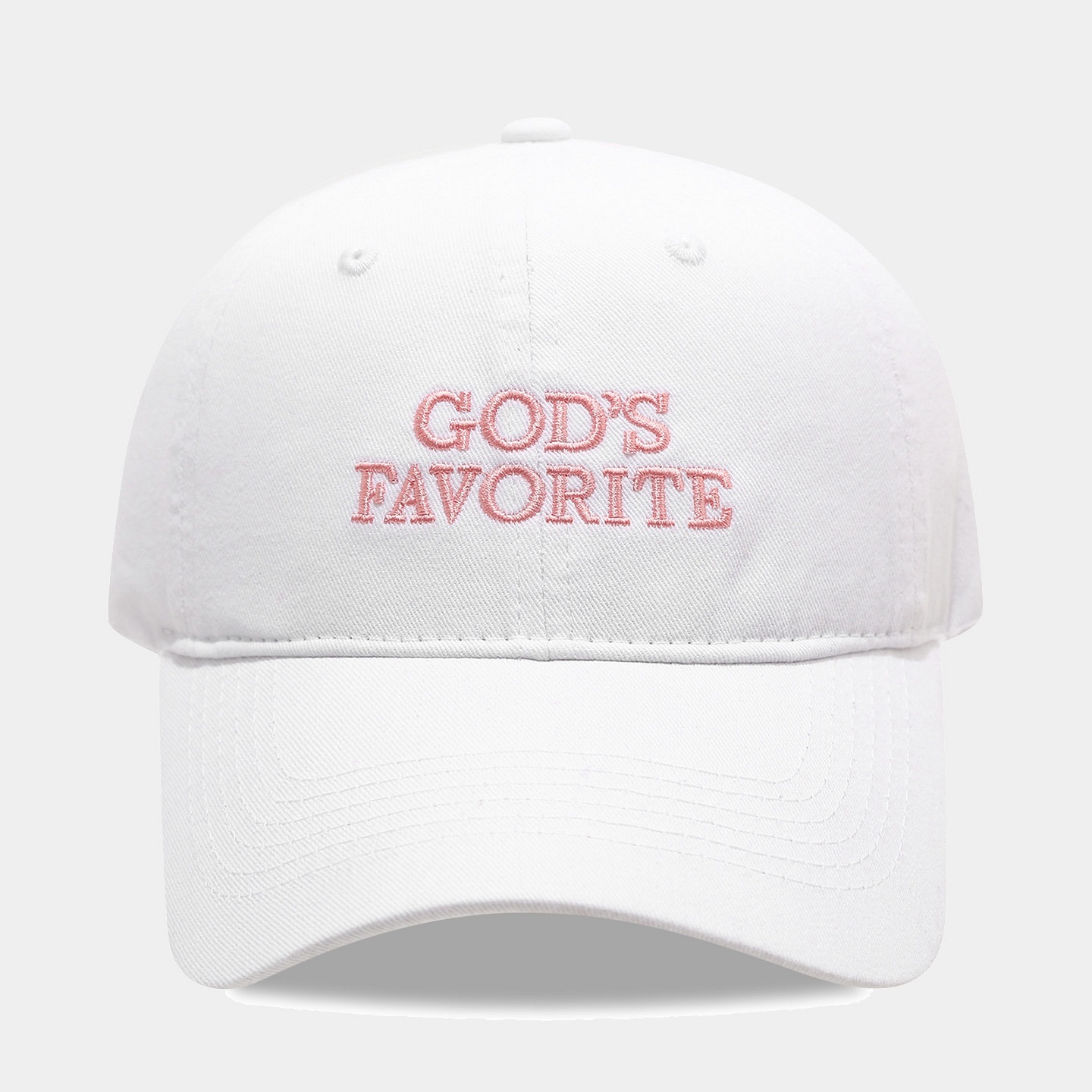 God letter white