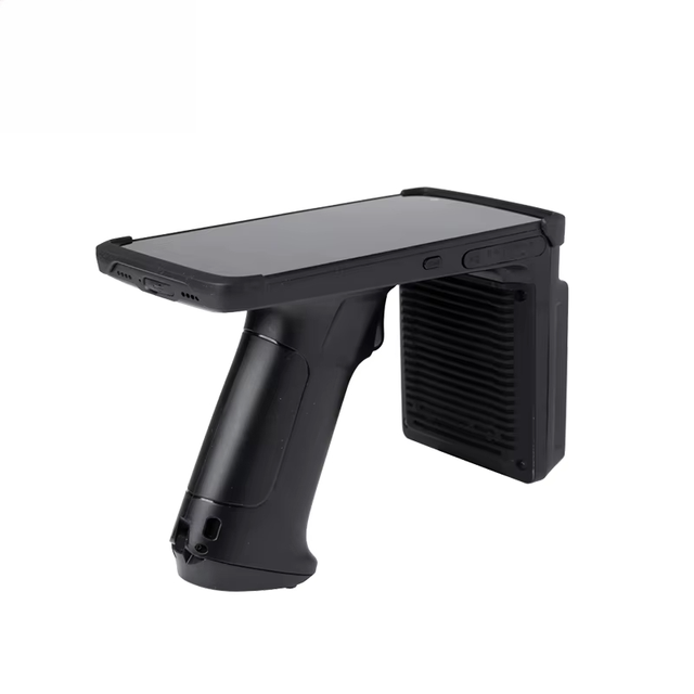 Long Range Nfc 860-960mhz Handheld Rfid Uhf Reader Portable Rfid Reader Writer Laser Scanner For Retail Warehouse Inventory