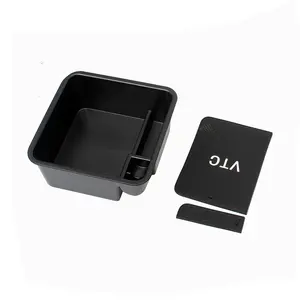 Boîte de rangement pour <span class=keywords><strong>accoudoir</strong></span> <span class=keywords><strong>central</strong></span> de voiture, plateau de support f pour Nissan Patrol Armada Y61 VTC 2005 2006 2007 <span class=keywords><strong>2008</strong></span> 2009 2010 2011 - Product Image 2