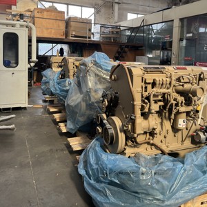 Moteur diesel d'occasion à bon <span class=keywords><strong>prix</strong></span> pour engins de construction QSX15 pour chargeuse 560E, tracteurs TJ375, 425, 435, et bulldozer T25, TD-25N - Product Image 2