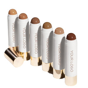 Barras de Contorno de Maquillaje Vegano, Corrector de Cobertura Total para Suavizar, Bronceador, Logotipo Personalizado, Corrector en Barra en Crema Resistente al Agua - Product Image 1