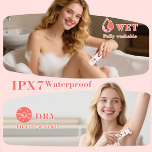Tondeuse à cheveux 4 en 1 Épilateur électrique pour les zones intimes Aisselles Ligne du bikini et poils du corps Épilation complète du corps pour femmes - Product Image 6