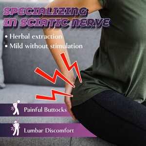 Crema Herbal para la Ciática, Crema para Aliviar el Dolor Lumbar, Ungüento para el Dolor del Nervio Ciático - Product Image 4