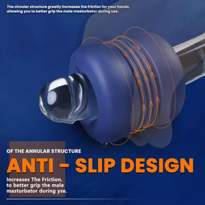 อุปกรณ์ช่วยตัวเองสำหรับผู้ชายของเล่นทางเพศสำหรับช่วยตัวเองของเล่นผู้ใหญ่ TPE แบบนุ่มเต็มรูปแบบพกพา - Product Image 6