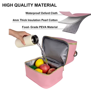 Haute qualité populaire Double Couche Frais Garder Isolation <span class=keywords><strong>Sac</strong></span> Maternité Refroidisseur lait maternel stockage <span class=keywords><strong>Sac</strong></span> À Dos sacs - Product Image 2