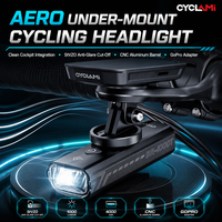 Fahrradlicht USB Wiederaufladbar LED Wasserdichtes Fahrrad-Vorderlicht 1000 Lumen Superhell für Nachtfahrten