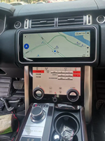 Autoradio Android 12,3 pouces avec écran de navigation, lecteur multimédia et CarPlay pour Range Rover Vogue 2013-2017