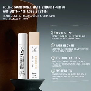 เซรั่มเส้นผมที่หนาขึ้นและซึมซับเร็วสำหรับทำให้ขอบบางลดขนาดเส้นผมบริเวณขมับและหัวล้าน - Product Image 4