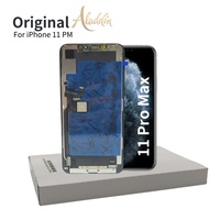 Suku cadang ponsel LCD untuk iPhone 11 Pro Max, suku cadang ponsel pengganti dengan kotak kemasan layanan