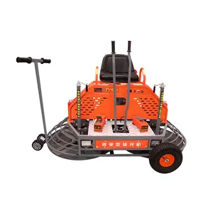 Dynamic Ride On Power Trowel Double Cylinder Engine Concrete Finishing Tools Surface Roughing Machine