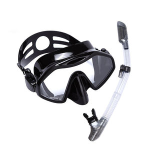 ホットセールカスタムガールズボーイズ水中シリコンスイミングダイビングシュノーケルセット - Product Image 3