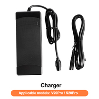 Chargeur de vélo électrique V20, livraison rapide depuis l'UE, 54,6V 2A, 47,2 pouces de long, certifié CE, adaptateurs de chargeur pour Fatbike, chargeur de vélo électrique